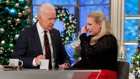 Joe Biden consoles Meghan McCain on father’s cancer diagnosis