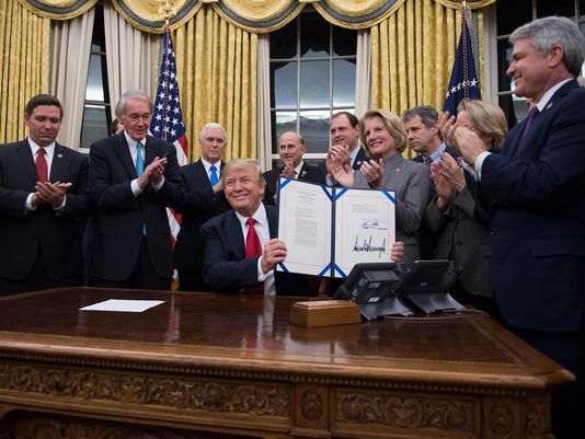 To combat drug smuggling, Trump signs bill to provide $9 million for opioid sensors