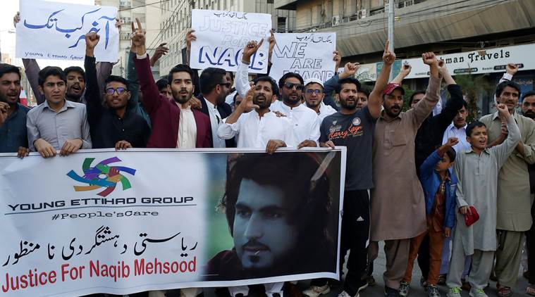 Pakistan police killing of a Pashtun youth fuels anger over “encounters”