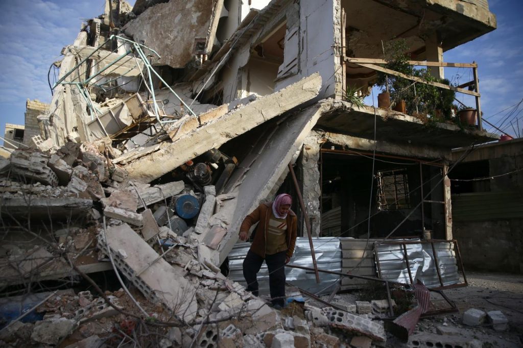 Bombs bring terrifying new routine to Syria’s Ghouta