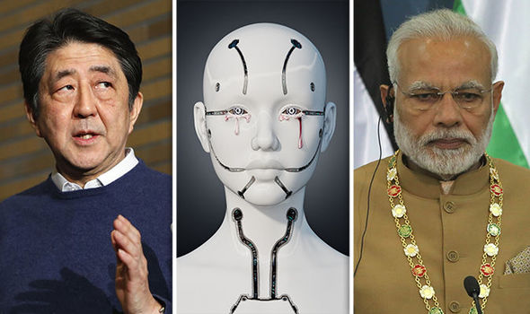 Japan and India vow to combine forces in AI to create elite ROBOT soldiers