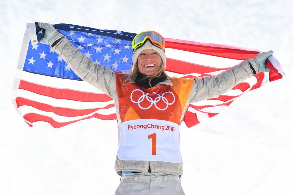 Jamie Anderson wins her second Olympic gold in women’s snowboard slopestyle