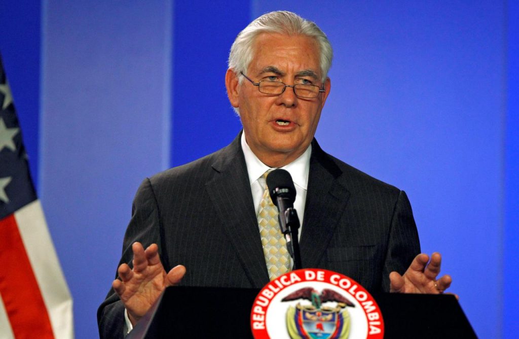 Tillerson sees tough talks with Turkey, others on Mideast trip