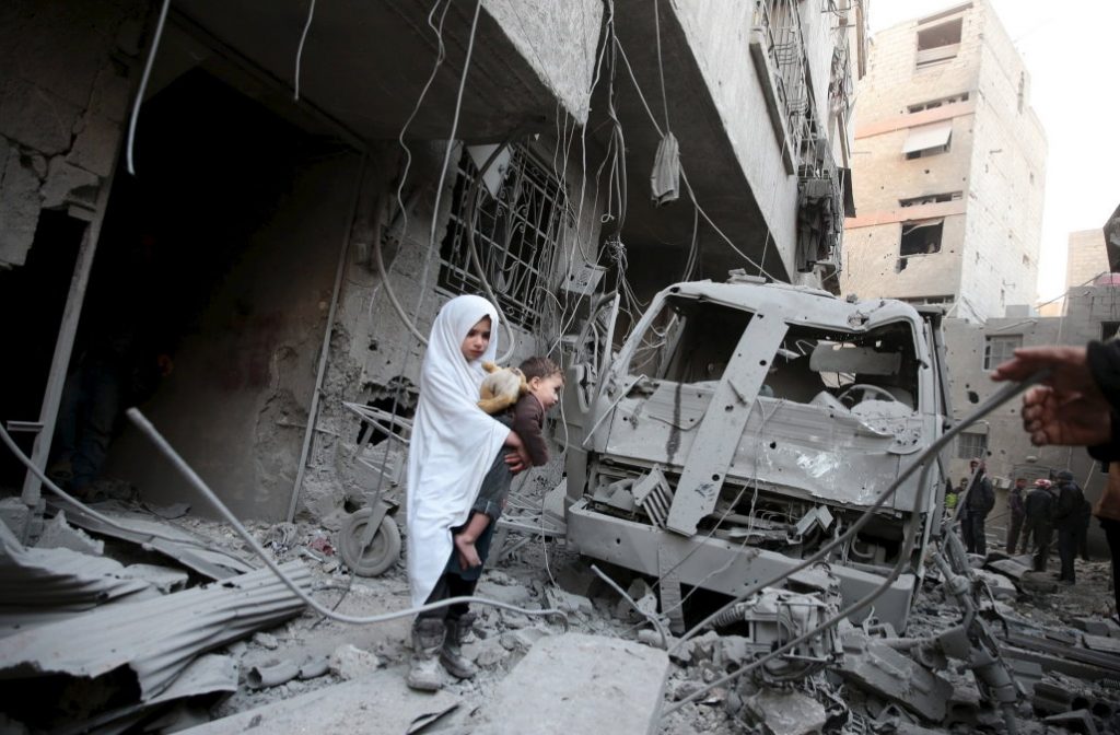 White House accuses Russia of killing civilians in Syria