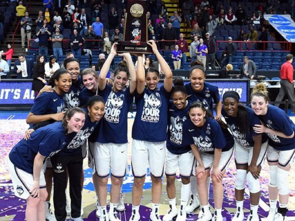 Connecticut women roll past South Carolina to reach 11th consecutive Final Four