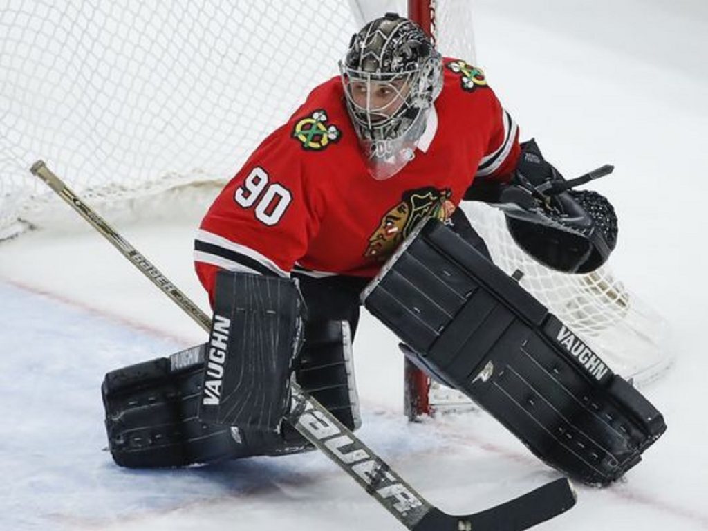 Hockey team asks Scott Foster, Blackhawks’ emergency goalie, for tax form help