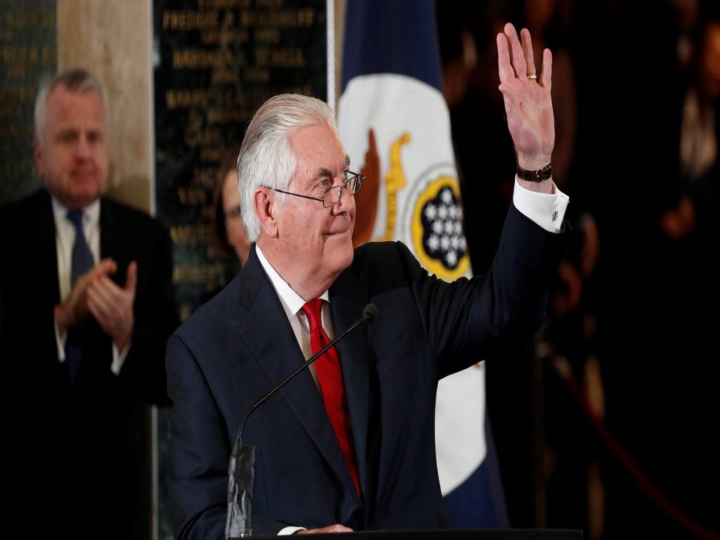 Tillerson bids farewell to a ‘mean-spirited town’