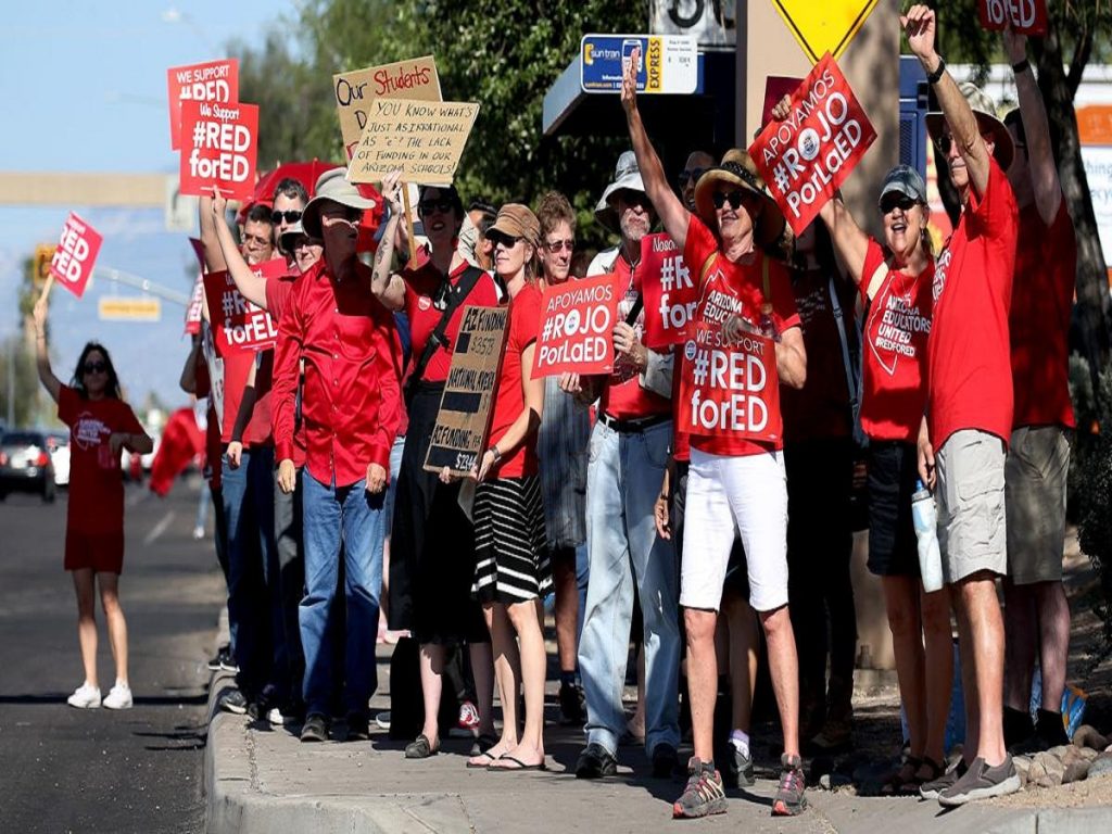 As Arizona’s teacher strike begins, here are 4 ways the walkout could end