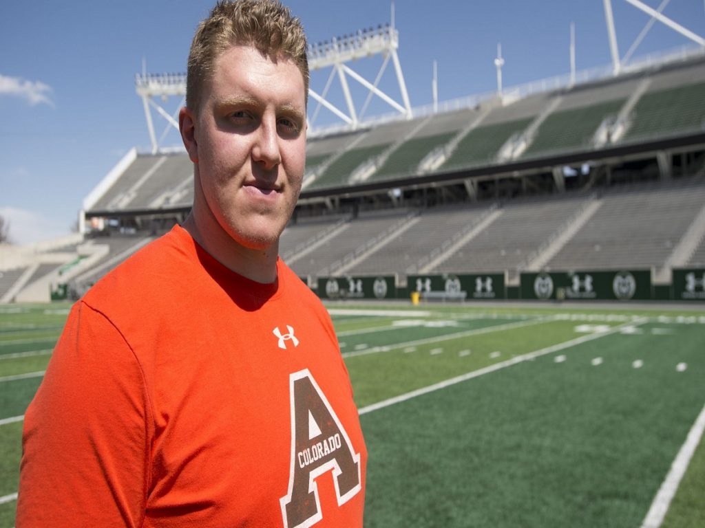 Aurora shooting survivor Zack Golditch hopes perseverance leads to NFL draft opportunity