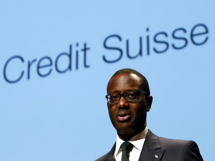 FILE PHOTO: Chief Executive Thiam of Swiss bank Credit Suisse speaks during the Forum 100 conference in Lausanne Credit Suisse delivers best quarter since Thiam's revamp, Business News Today, Live Updates News, latest Business News USA, Business News, Latest and Daily Business News