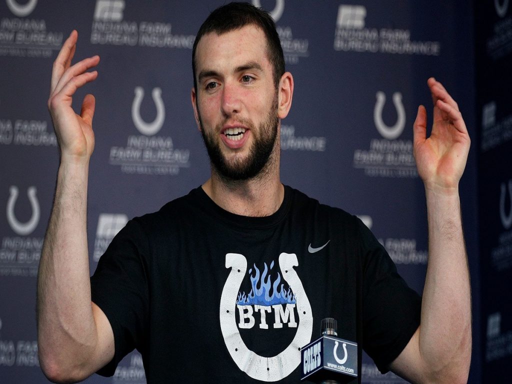 Doyel: Andrew Luck tossing big literature references, little footballs