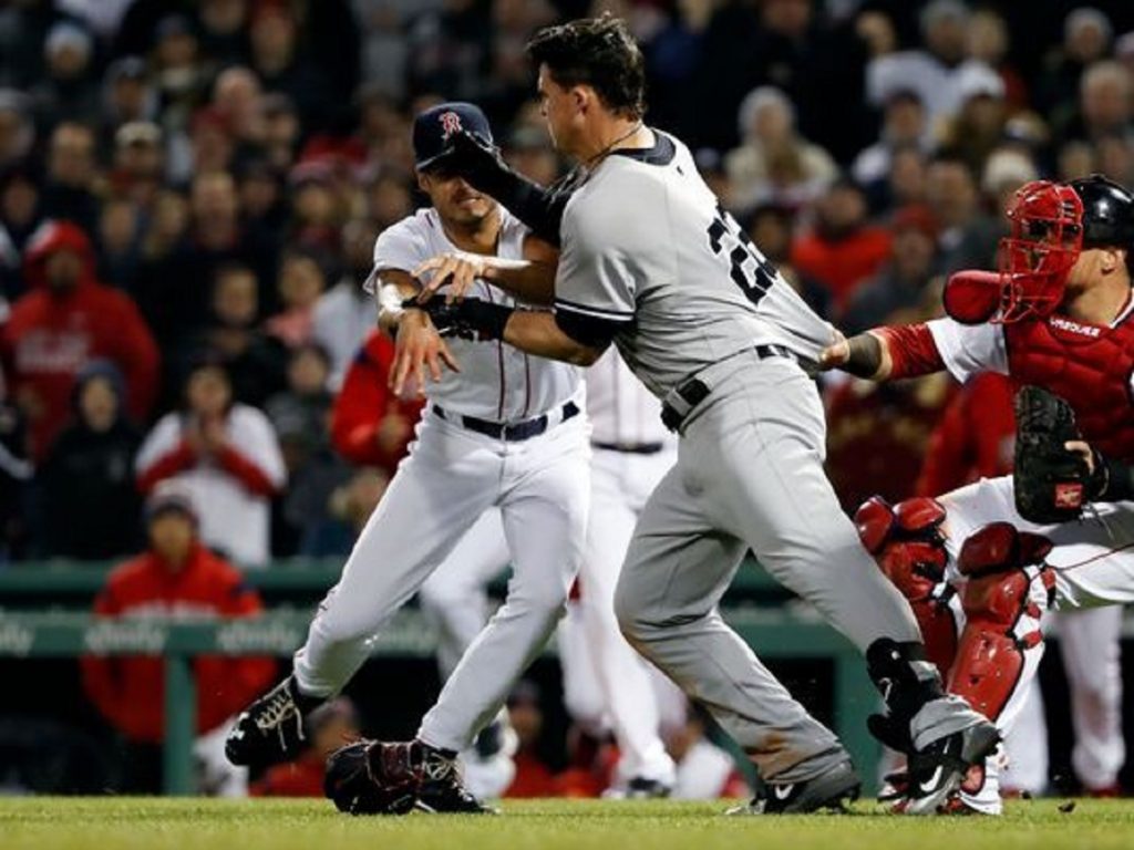 Red Sox-Yankees brawl: MLB suspends pitcher Joe Kelly 6 games, DH Tyler Austin 5 games
