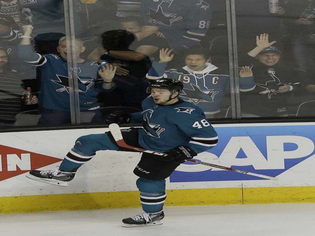 Sharks ride depth, Jones to first-round sweep of Ducks