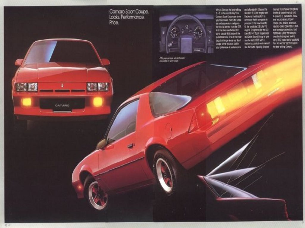 The First Four Cylinder Chevrolet Camaro Was Really Bad