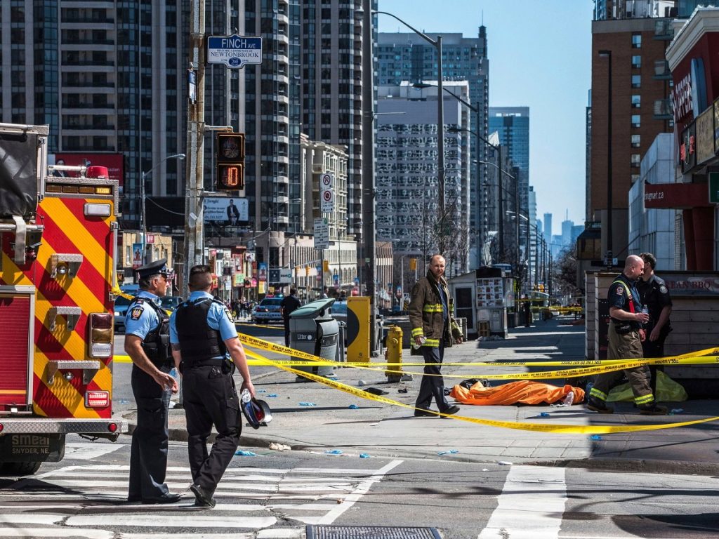 Toronto Van Driver Kills at Least 10 People in ‘Pure Carnage