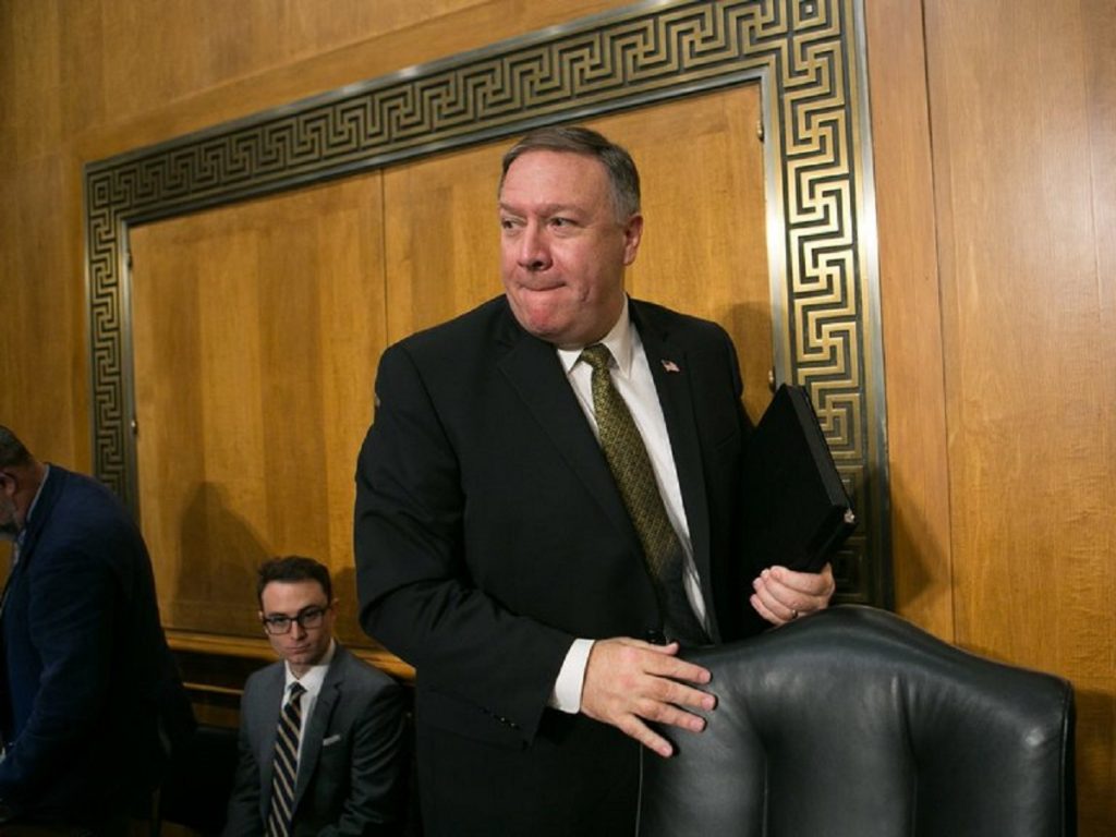 Trading Snarl for Smile, Pompeo Makes Case to Lead State Dept.