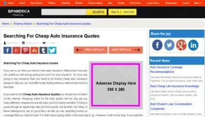 Finance Content Page Banner