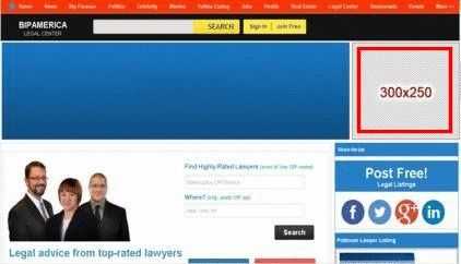 Legal Center Page Header Right Banners