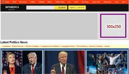 Politics Page Header Right Banner