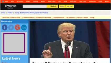 Politics Content Page Left Banner