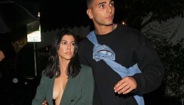 Kourtney K S Breast Tape Revealed As She Goes Braless In Major
