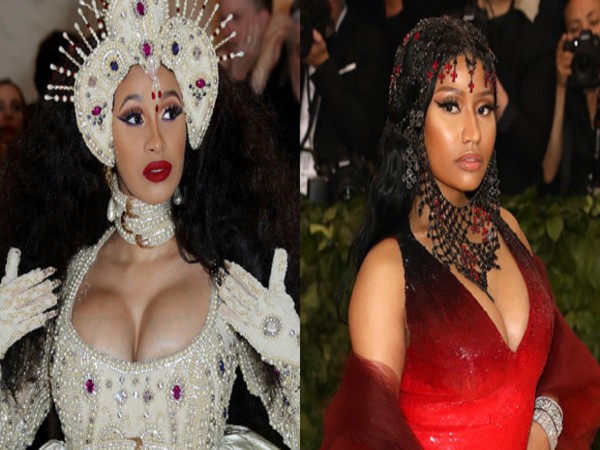 Nicki Minaj & Cardi B Pose For Epic Pic At Met Gala Amid Feud Calling A Truce? Nicki Minaj & Cardi B Pose For Epic Pic At Met Gala Amid Feud Calling A Truce?