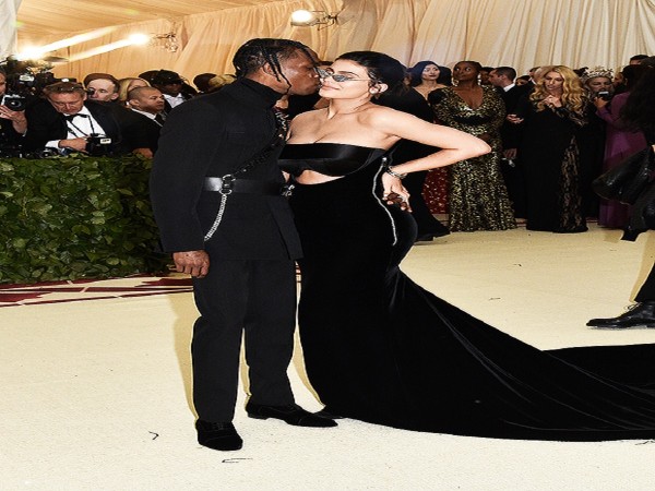 Travis Scott Passionately Kisses Kylie Jenner On Met Gala Red Carpet