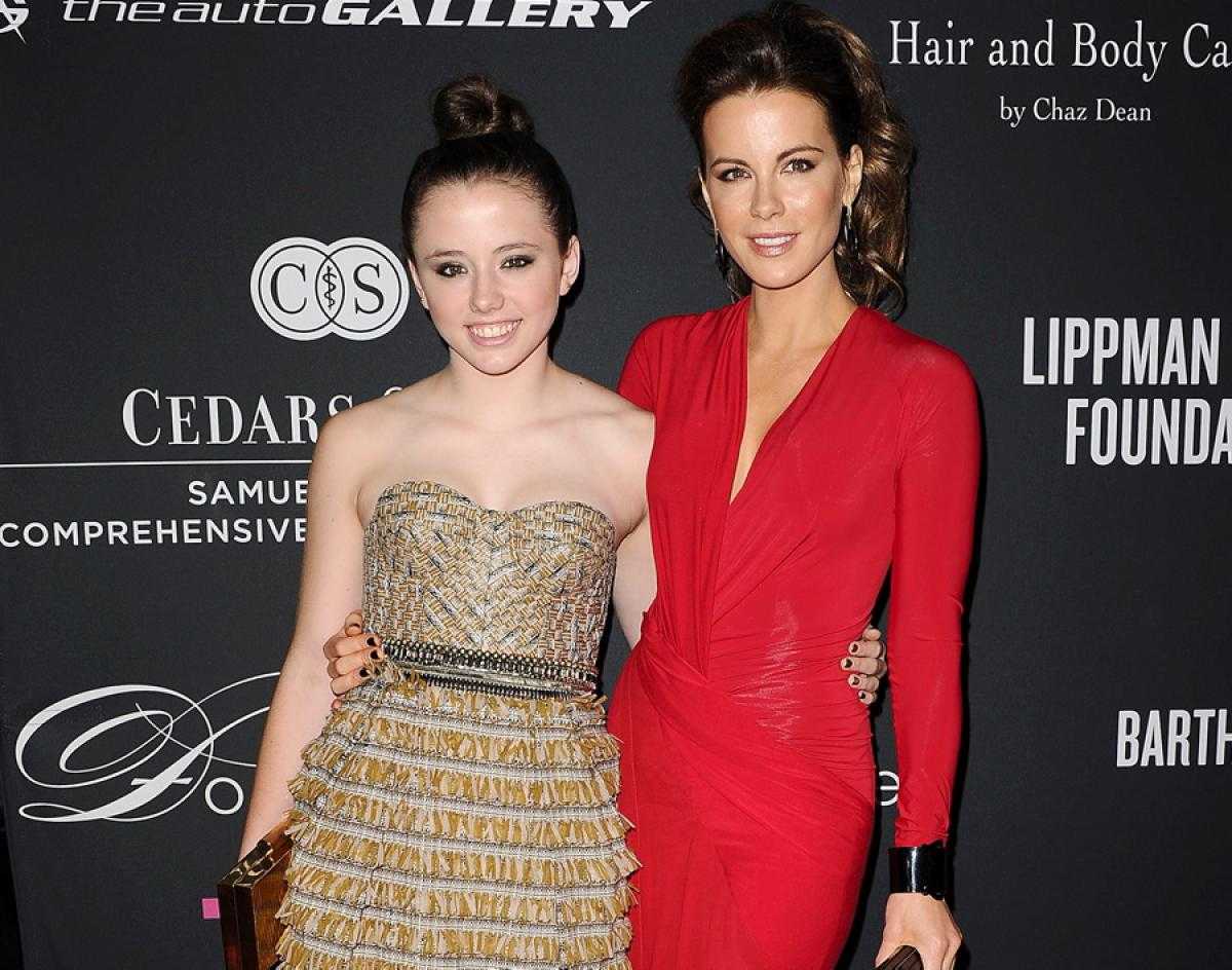 Kate Beckinsale with her daughter Lily-Mo-Sheen
