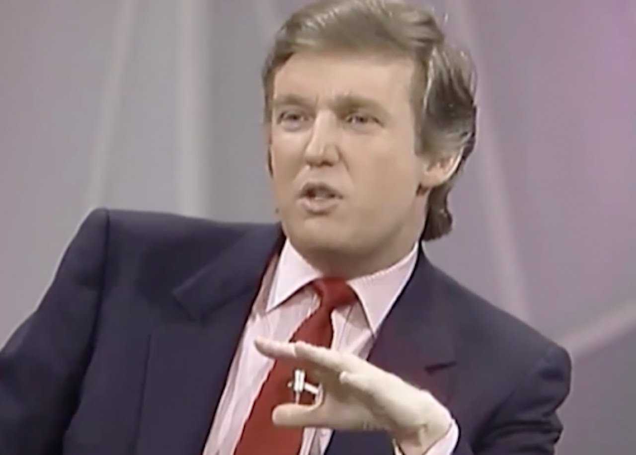 donald trum young pics