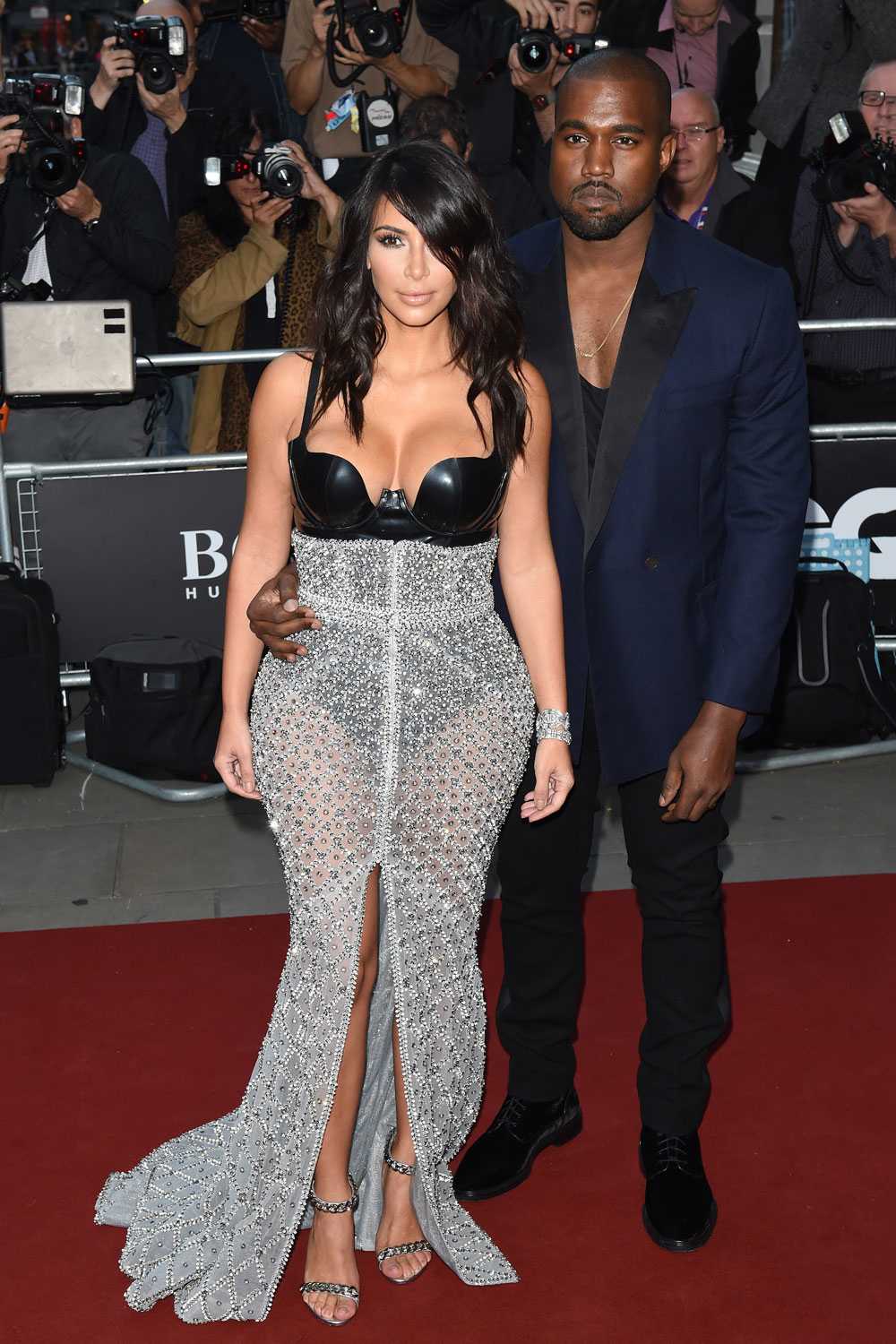 Kim Kardashian and Kanye West Living Together