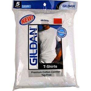 Gildan Men's Short Sleeve Crew T-shirt 4 Pack