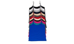 12-Pack of Women's Plus-Size Scoop-Neck Cami Tanks