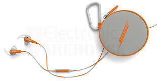 Bose SoundSport In-Ear Headphones (Apple, Orange)