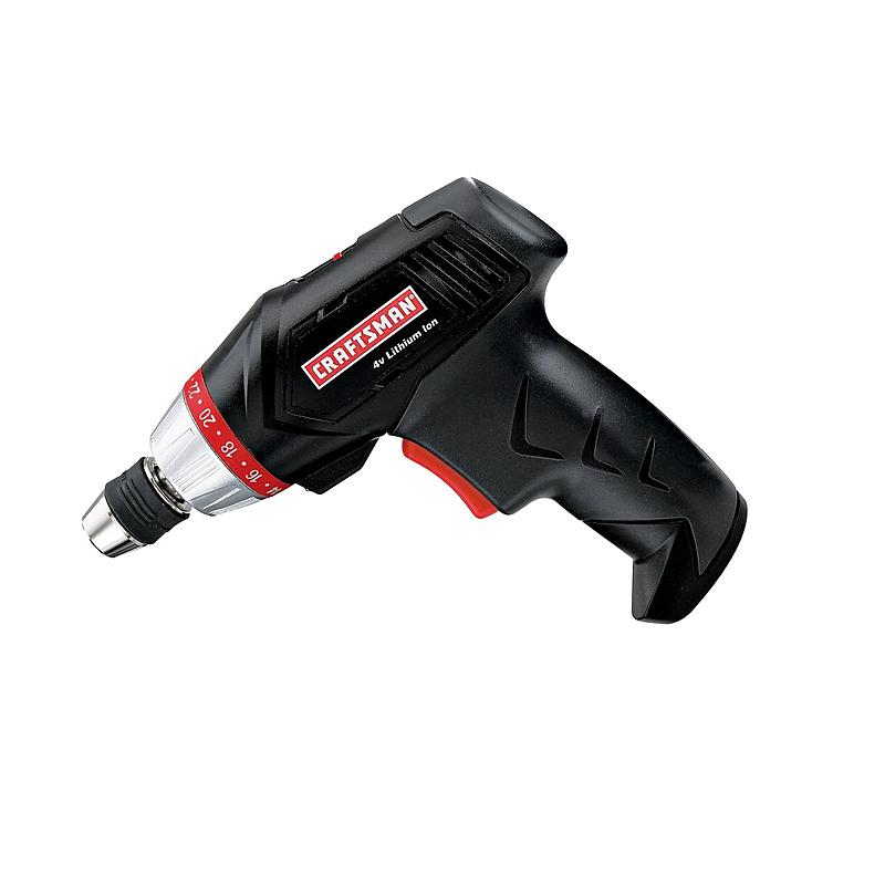 Craftsman 4 Volt Lithium-Ion Cordless 1/4 In. Screwdriver