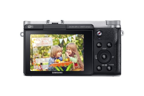 Samsung NX3000 Wireless Smart 20.3MP Mirrorless Digital Camera with 16-50mm OIS Power Zoom Lens and Flash (Black)