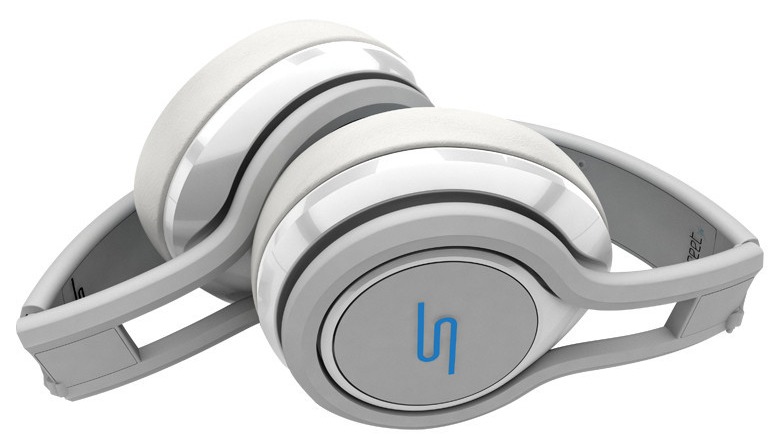 SMS Audio Street by 50 Cent Wired On-Ear Headphones with In-line Mic, White