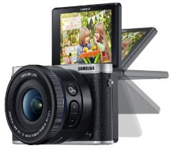 Samsung NX3000 Wireless Smart 20.3MP Mirrorless Digital Camera with 16-50mm OIS Power Zoom Lens and Flash (Black)
