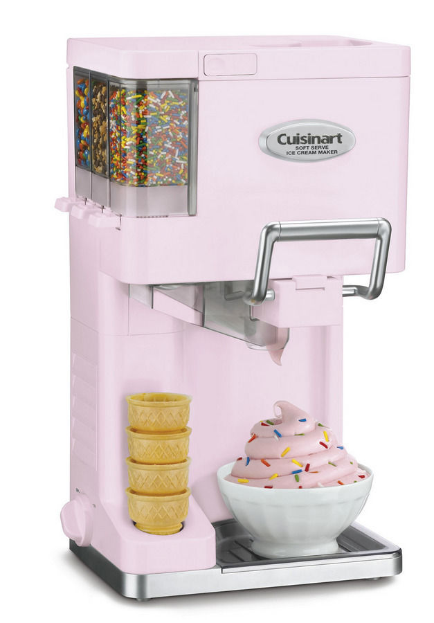 Cuisinart Mix It In Soft Serve Ice Cream Maker - Pink