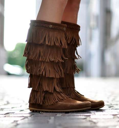 5-Layer Fringe Boot