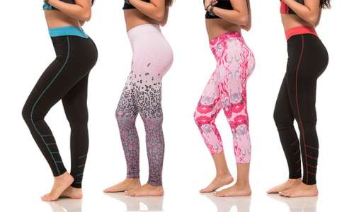 Women's Active Stretch Capris or Leggings