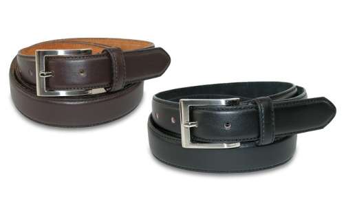 Buy One Get One: Men's Black & Brown Genuine Leather Belts