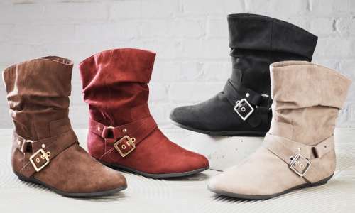 Olive Street Women's Buckle Bootie | Groupon Exclusive