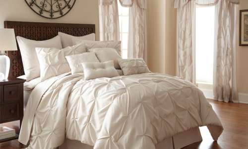 Vincenza Complete Comforter Set with Window Treatments (24-Piece)