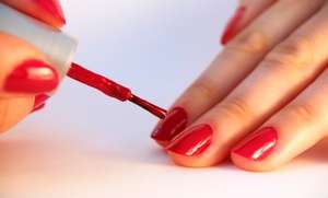 Mani-Pedis at Pretty Nails & Spa (Up to 40% Off). Three Options Available.