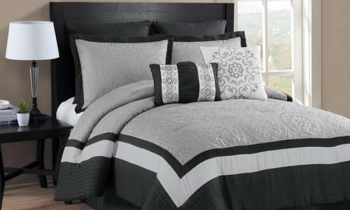 Cressie Oversized and Overfilled Hotel Comforter Set (8-Piece)