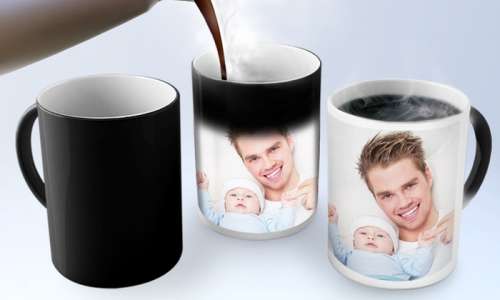 Custom Photo Mugs or Magic Mugs from Printerpix