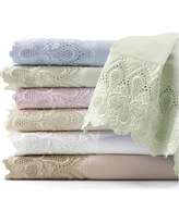Luxury 600-Thread-Count Cotton-Rich Lace Embellished Sheet Set