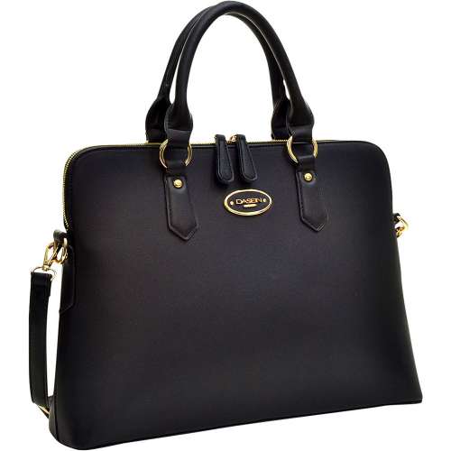 Dasein Slim Briefcase with Removable Shoulder Strap