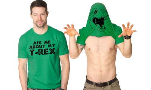 Men's Flip-Up T-Shirts