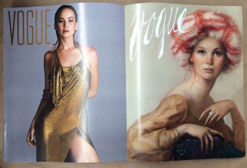 Jennifer Lawrence Vogue Magazine USA September 2017 125th Anniversary SEALED Best Deals in USA